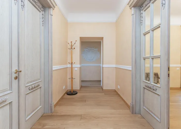 아파트 Old Town 2 Bedroom And Office Artdeco With Wifi And Tv *